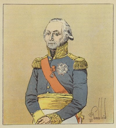 El mariscal Kellermann de after Louis Charles Bombled