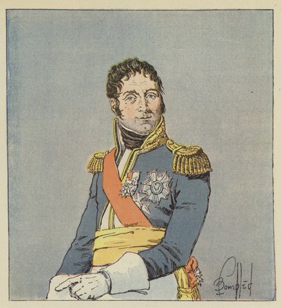 El mariscal Massena de after Louis Charles Bombled