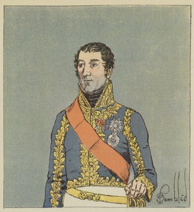 El mariscal Mortier de after Louis Charles Bombled