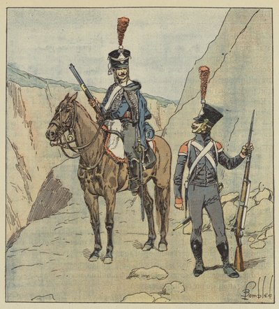 Las provincias limítrofes de los turcos tenían regimientos croatas de after Louis Charles Bombled