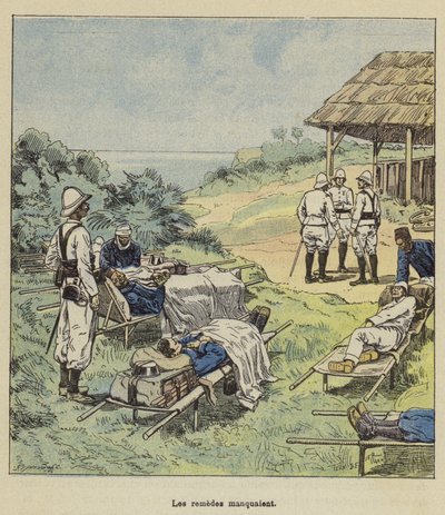 Faltaban los remedios de after Louis Charles Bombled