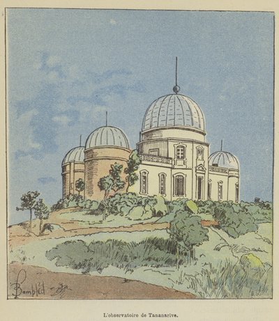El observatorio de Tananarive de after Louis Charles Bombled