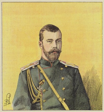 Nicolás II, Emperador de Rusia de after Louis Charles Bombled