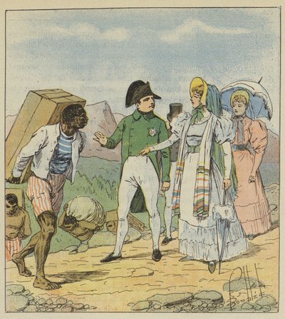 ¡Respeto al fardo! Señora de after Louis Charles Bombled