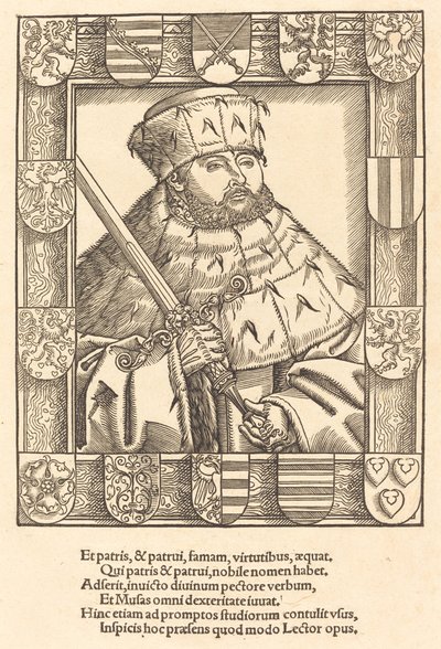 Juan Federico el Magnánimo, en Vestiduras Electorales de after Lucas Cranach the Younger