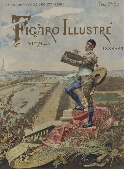 Portada de Le Figaro Illustré, 1 de diciembre de 1888 de after Ludovico Marchetti