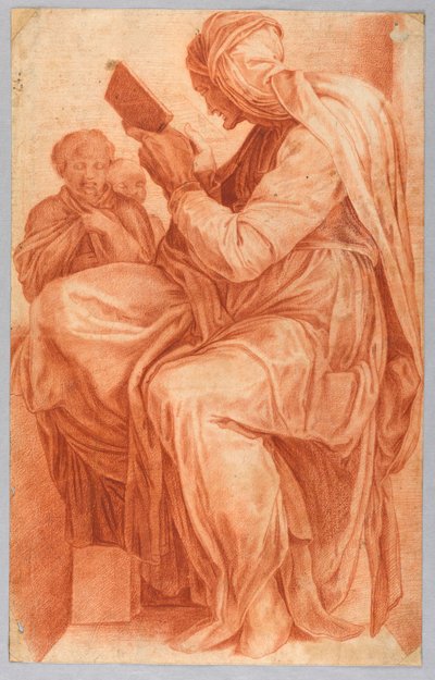 La Sibila Persa de after Michelangelo Buonarroti