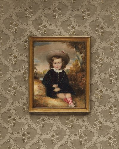 Retrato de Juan II, Príncipe de Liechtenstein, de niño, 1844 de after Moritz Michael Daffinger