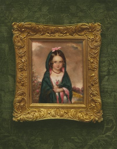 Princesa María de Liechtenstein de niña de after Moritz Michael Daffinger