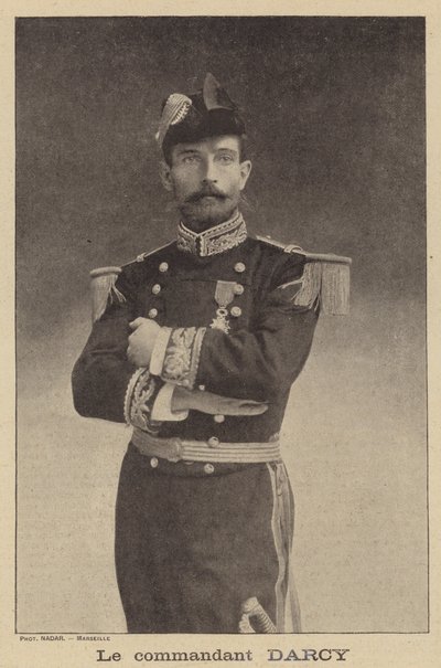 Eugene Darcy, oficial naval francés de after Nadar