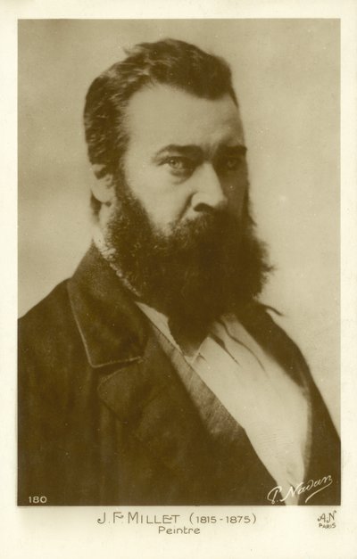 Jean-Francois Millet, pintor francés de after Nadar