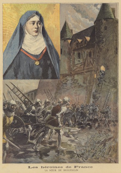 Las heroínas de Francia: la hermana de du Guesclin de after Oswaldo Tofani