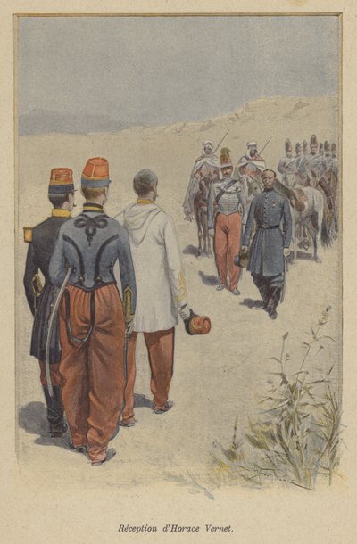 La recepción de Horace Vernet de after Paris