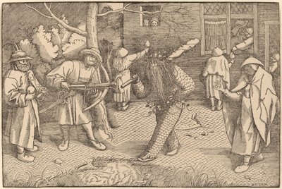 La mascarada de Ourson y Valentín de after Pieter Bruegel the Elder