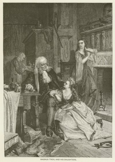 Magnus Troil y sus hijas de after Robert Herdman