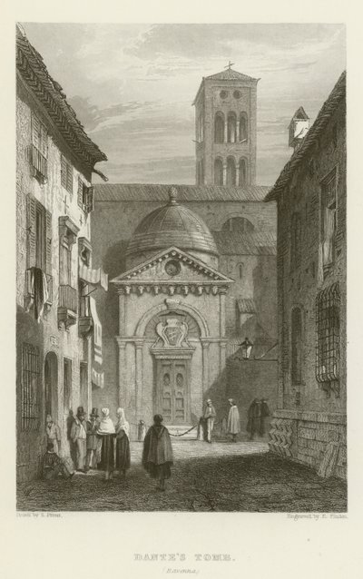 Tumba de Dante, Rávena de Samuel (after) Prout