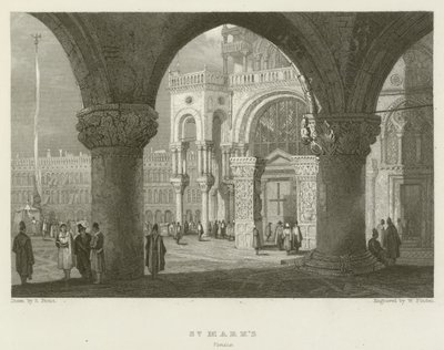 San Marcos, Venecia de Samuel (after) Prout