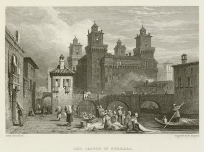 El Castillo de Ferrara de Samuel (after) Prout