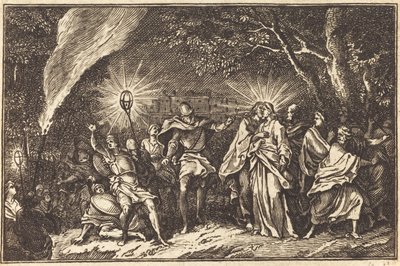 La traición de Judas de after Sébastien Le Clerc I