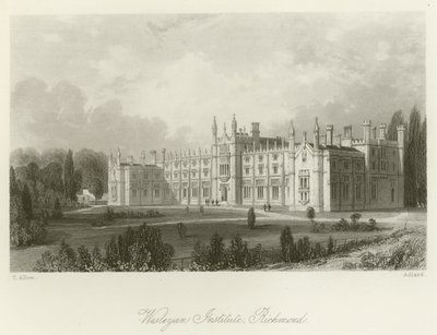 Instituto Wesleyano, Richmond de after Thomas Allom