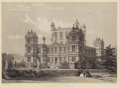 Wollaton Hall, Nottinghamshire de after Thomas Allom