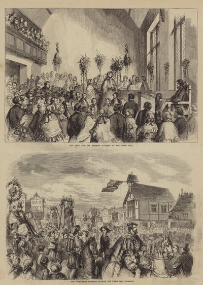 Los flitches de Dunmow de after Thomas Harrington Wilson
