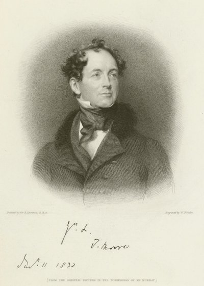 Thomas Moore de after Thomas Lawrence