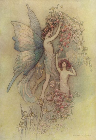 Geoffrey Chaucer, El Libro de la Duquesa de after Warwick Goble
