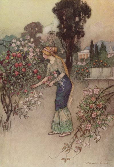 El cuento del caballero de after Warwick Goble