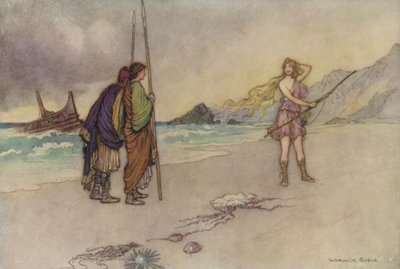 Geoffrey Chaucer, La Leyenda de las Buenas Mujeres de after Warwick Goble