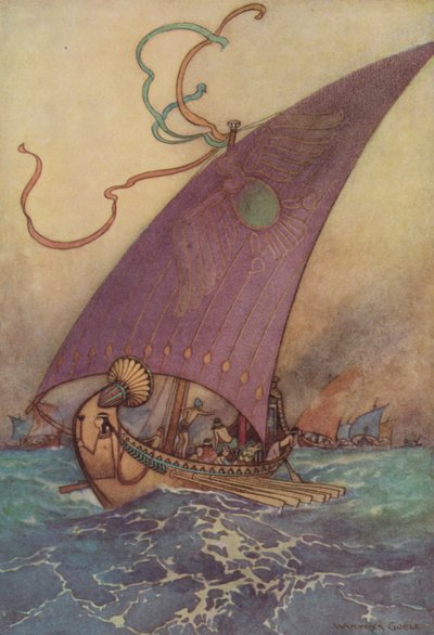 Geoffrey Chaucer, La Leyenda de las Buenas Mujeres de after Warwick Goble