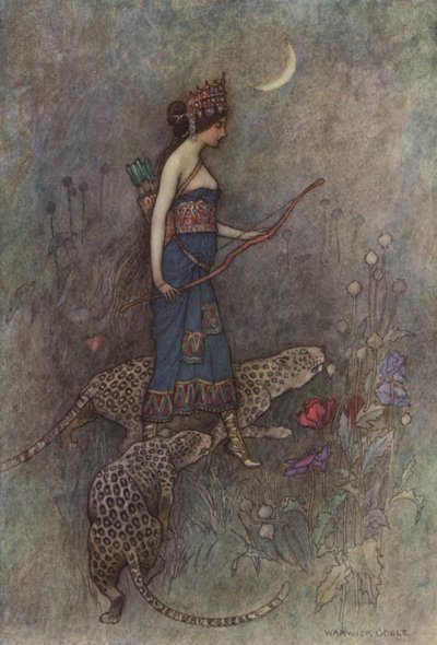 El cuento del monje de after Warwick Goble