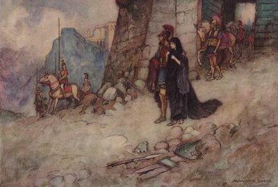 Geoffrey Chaucer, Troilo y Crésida de after Warwick Goble