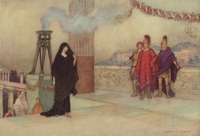 Geoffrey Chaucer, Troilo y Crésida de after Warwick Goble
