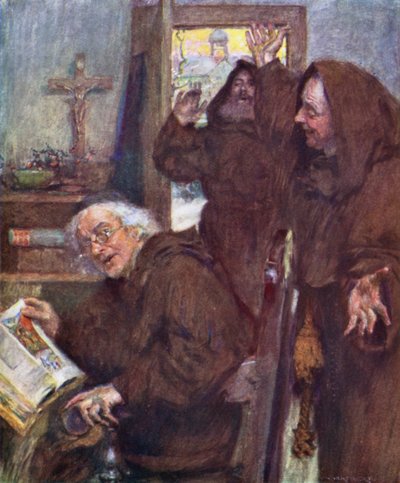 La Navidad mística de after William Hatherell