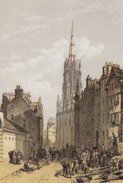 Nuevo Salón de Asambleas, Edimburgo de after William Leighton Leitch