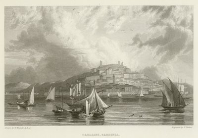 Cagliari, Cerdeña de William after Westall