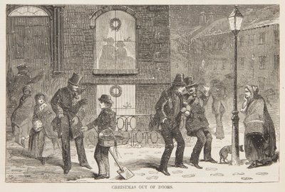 Navidad al Aire Libre de after Winslow Homer