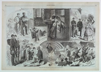 Noticias de la guerra de after Winslow Homer