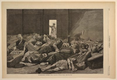 Alojamiento en la estación de policía de after Winslow Homer