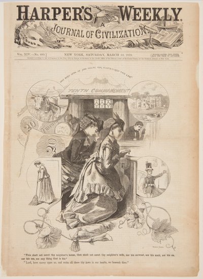 Décimo Mandamiento de after Winslow Homer