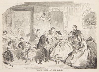 Día de Acción de Gracias – El baile de after Winslow Homer