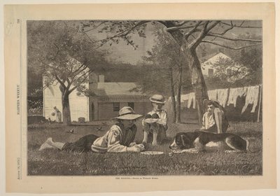 El mediodía de after Winslow Homer