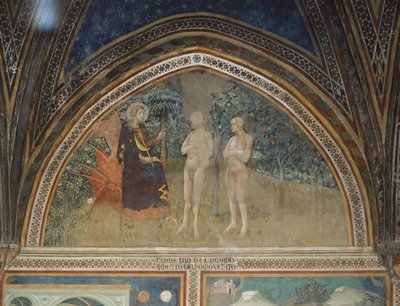 Escena del Antiguo Testamento: El fruto prohibido de also Manfredi de Battilori Bartolo di Fredi