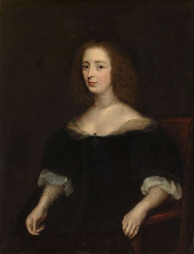 Retrato de Anna van den Corput (1599-1645). Esposa de Jacob de Witt de anonymous (copy after)