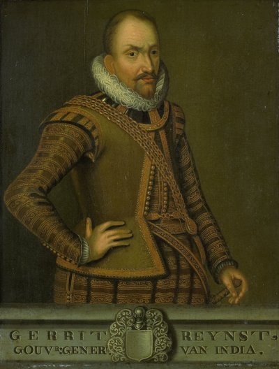 Retrato de Gerard Reynst, Gobernador General de las Indias Orientales Holandesas de anonymous (copy after)