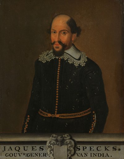 Retrato de Jacques Specx, Gobernador General de las Indias Orientales Holandesas de anonymous (copy after)