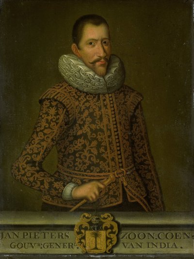 Retrato de Jan Pietersz Coen, Gobernador General de las Indias Orientales Holandesas de anonymous (copy after)