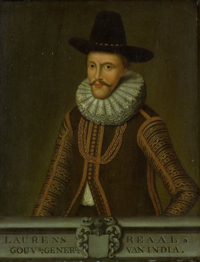 Retrato de Laurens Reael, Gobernador General de las Indias Orientales Holandesas de anonymous (copy after)