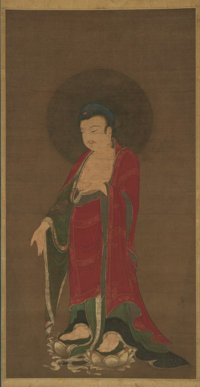 Buda Amitabha desciende de su Tierra Pura de anonymous 